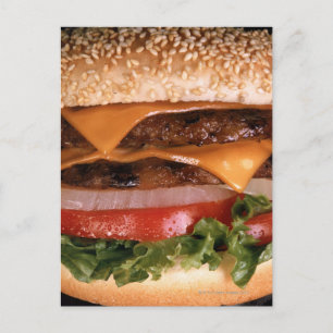 Cheeseburger Vykort