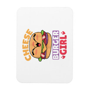 Cheeseburgerflicka, Hamburgerkvinnor och Cheesebur Magnet