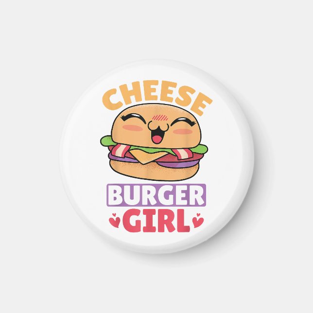 Cheeseburgerflicka, Hamburgerkvinnor och Cheesebur Magnet (Framsidan)