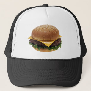 Cheeseburgerfödelsedaggåvor Truckerkeps