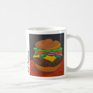 Cheeseburgermugg Kaffemugg