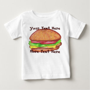 Cheeseburgerskjorta Tee