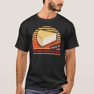 Cheesecake Älskare Eating Cheesecake T Shirt