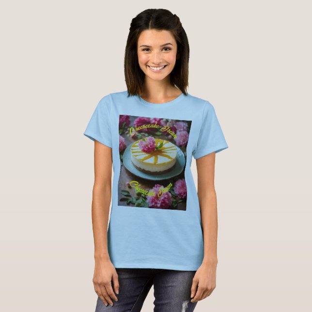 Cheesecake Bloom T Shirt (Hel framsida)