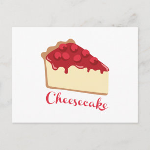 Cheesecake Vykort