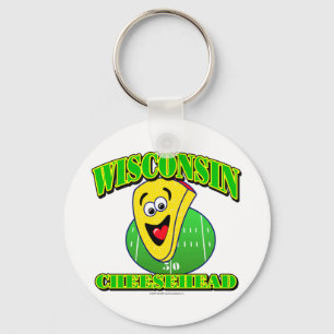 CheeseHead tecknad Nyckelring