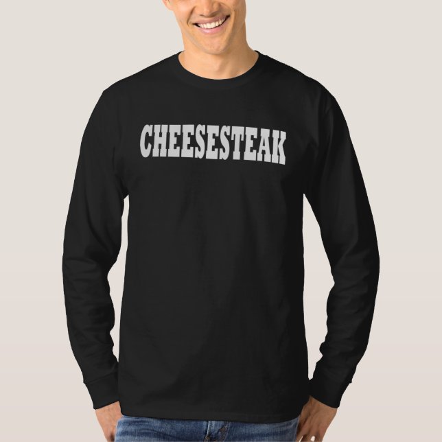 Cheesesteak Costume Halloween T Shirt (Framsida)