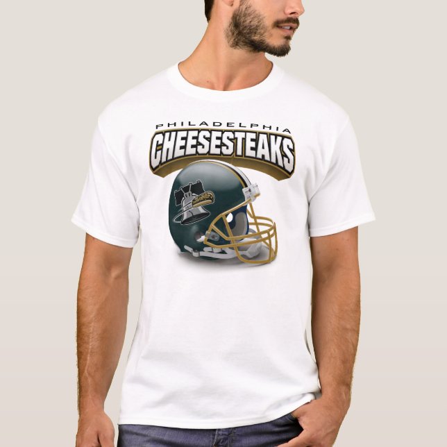 Cheesesteaks "stor Head" utslagsplats: Väg T-shirt (Framsida)
