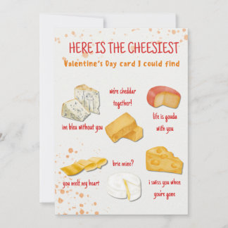 Cheesiest Funny Valentine's Day Card Julkort