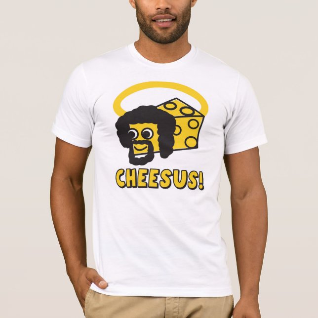 Cheesus humorTShirt T-shirt (Framsida)