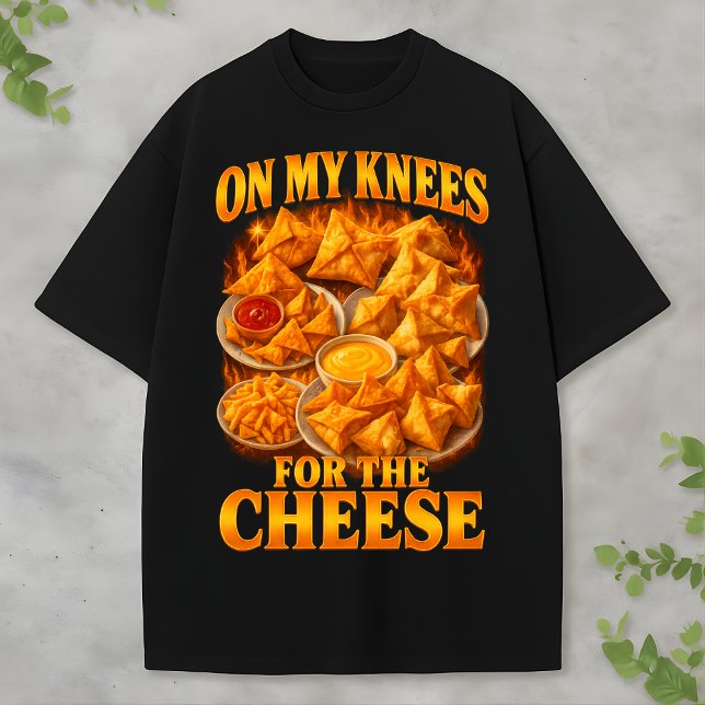 Cheesy Food Humor Shirt – Snack Addict Gift Tee (Skapare uppladdad)