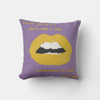 Cheesy Lines for Valentine's pillow Kudde