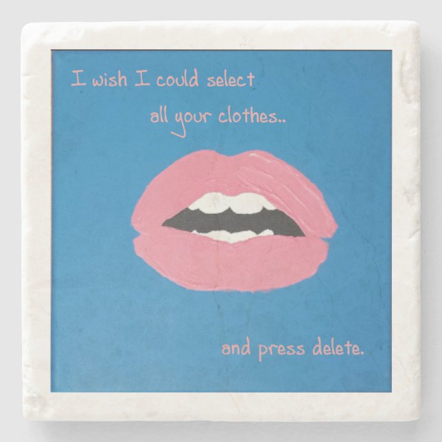 Cheesy Lines for Valentine's Stenunderlägg (Framsidan)