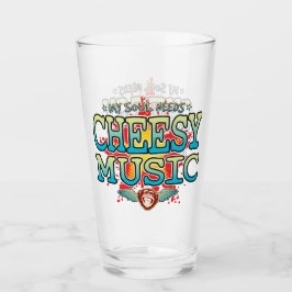 Cheesy Music Soul Glass Tumbler Glaskopp