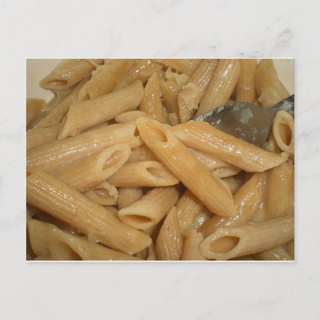 Cheesy Pasta Vykort (Framsida)
