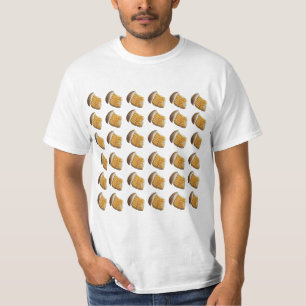 Cheesy Puffs på en T-shirt, Mönster. T Shirt