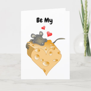 Cheesy Valentine Tack Kort