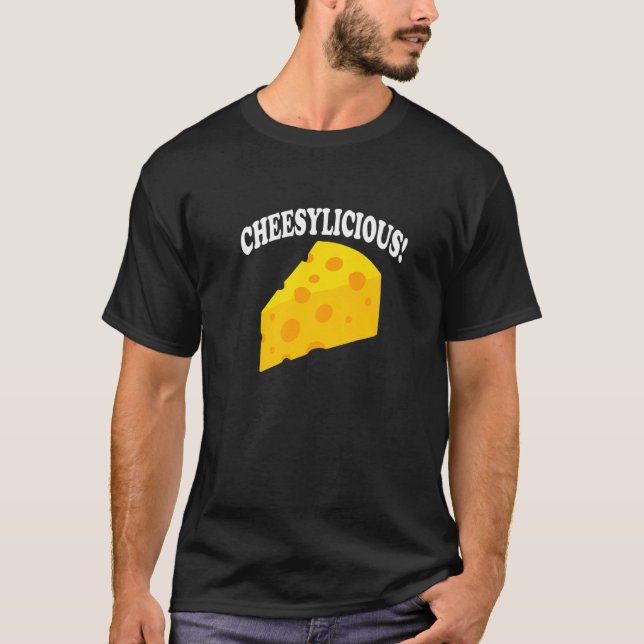 Cheesylicious Cheesemaker Organic Fo T Shirt (Framsida)