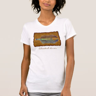 Cheetah African Big Cat Wildlife-älskare Art Shirt Tee