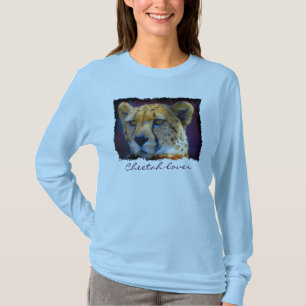 Cheetah African Big Cat Wildlife-älskare Art Shirt Tröja