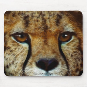 CHEETAH ANSIKTE Mousemat Musmatta