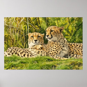 Cheetah Assions - Resten i Vilden" Poster