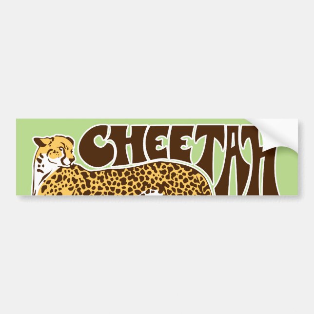 Cheetah Bildekal (Framsidan)