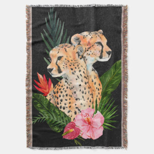 Cheetah Bouquet Filt