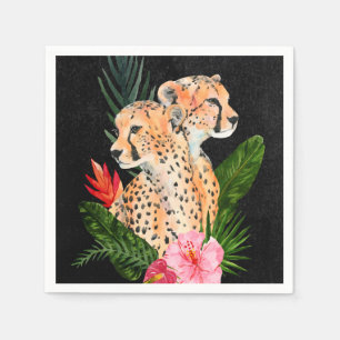 Cheetah Bouquet Pappersservett