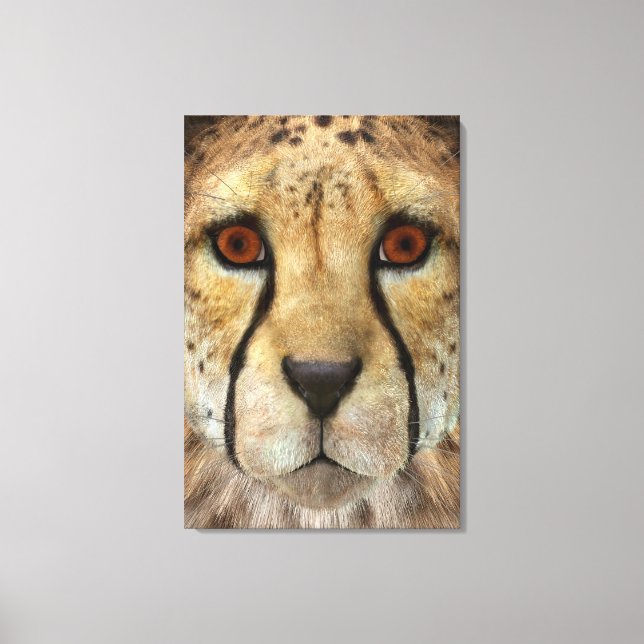 Cheetah Canvastryck (Framsida)