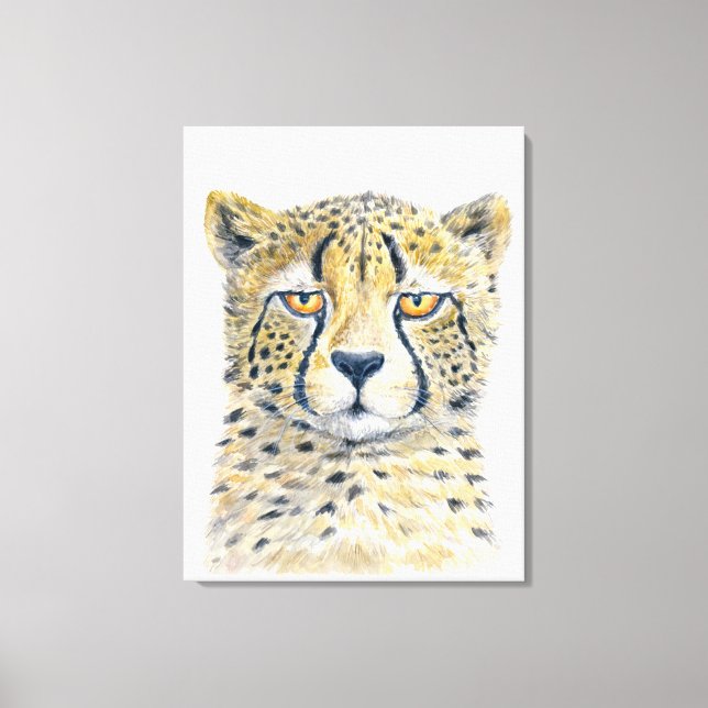 Cheetah Canvastryck (Framsida)