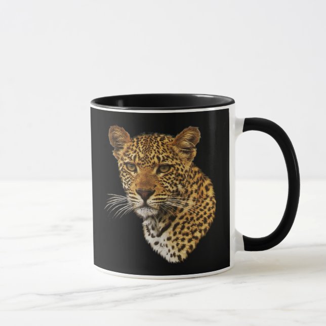 Cheetah Cat Coffee Mugg (Höger)