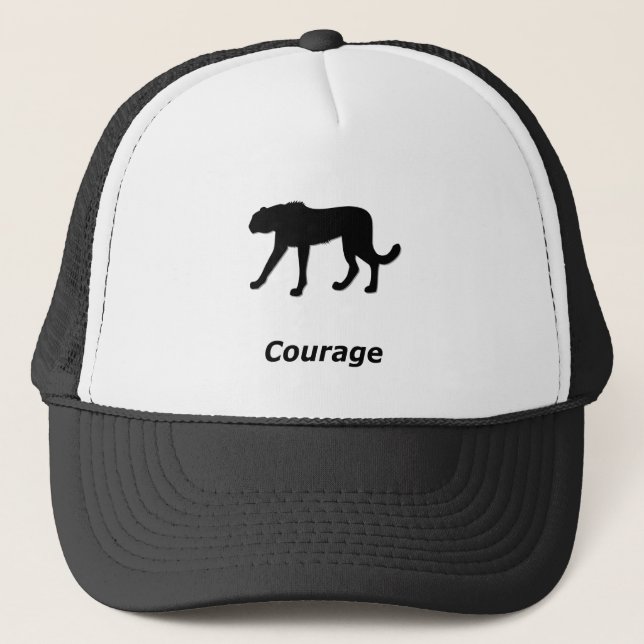 Cheetah Courage Truckerkeps (Framsida)