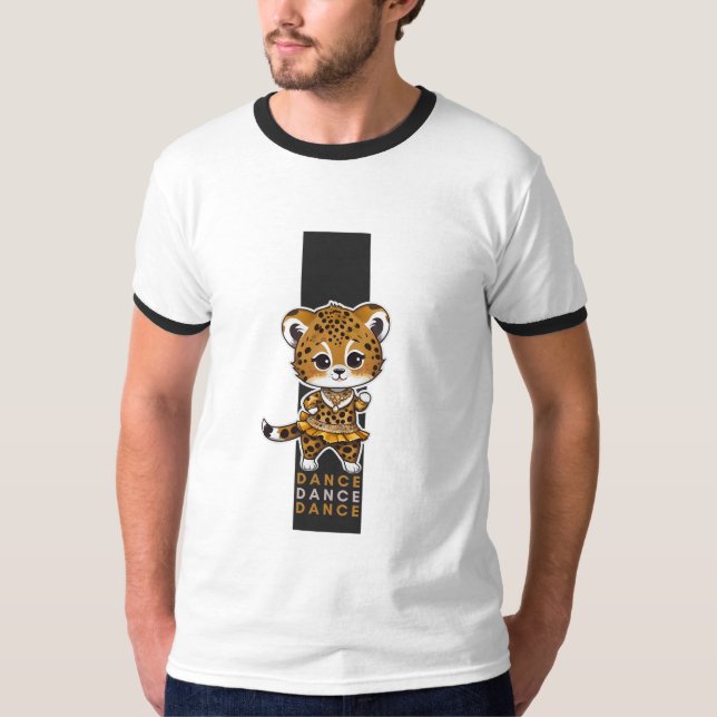 Cheetah Dancer T Shirt (Framsida)