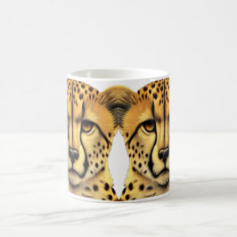 Cheetah-fierad Kaffemugg