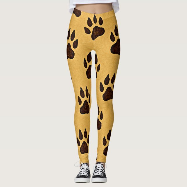 Cheetah Footprint Leggings – “Run Wild in Style” (Framsida)