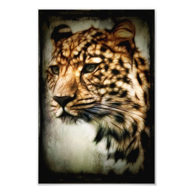 Cheetah Fototryck (Framsidan)
