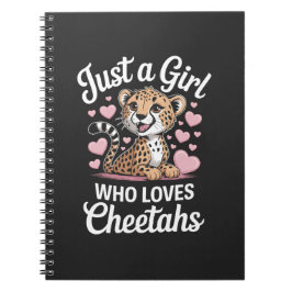 Cheetah Funny Quote  Anteckningsbok