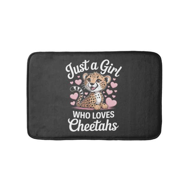 Cheetah Funny Quote  Badrumsmatta (Framsidan)