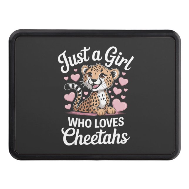 Cheetah Funny Quote  Dragkroksskydd (Framsidan)