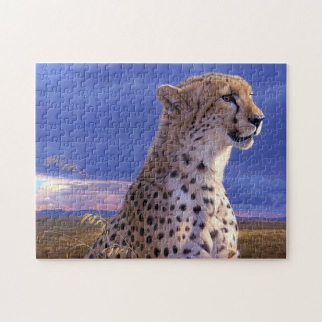 Cheetah Game Puzzle Pussel (Horisontell)