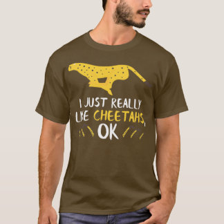 Cheetah Gifts Funny Safari Trip Gifts for Cheetah  T Shirt