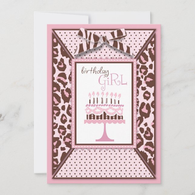Cheetah Girl Card 2 (Framsida)