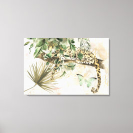 Cheetah Gömmer i Jungle Canvastryck