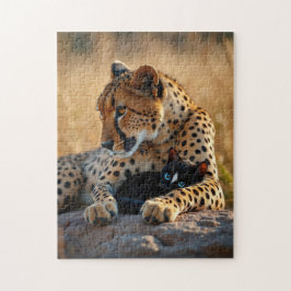 Cheetah Guardian, Kitten Heart Pussel