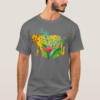 Cheetah i Ogräs T Shirt
