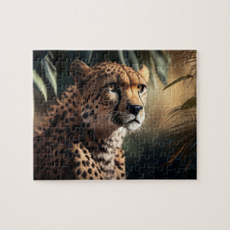 Cheetah Jigszawa Puzzle - Jungle Pussel