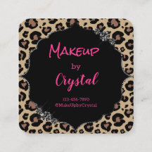 Cheetah Leopard Diamond Rosa Gnistra Glimmer