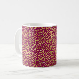 Cheetah Leopard Kaffemugg