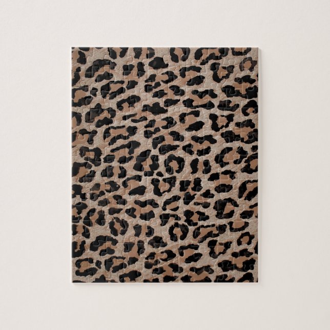 cheetah leopard print pussel (Vertikal)